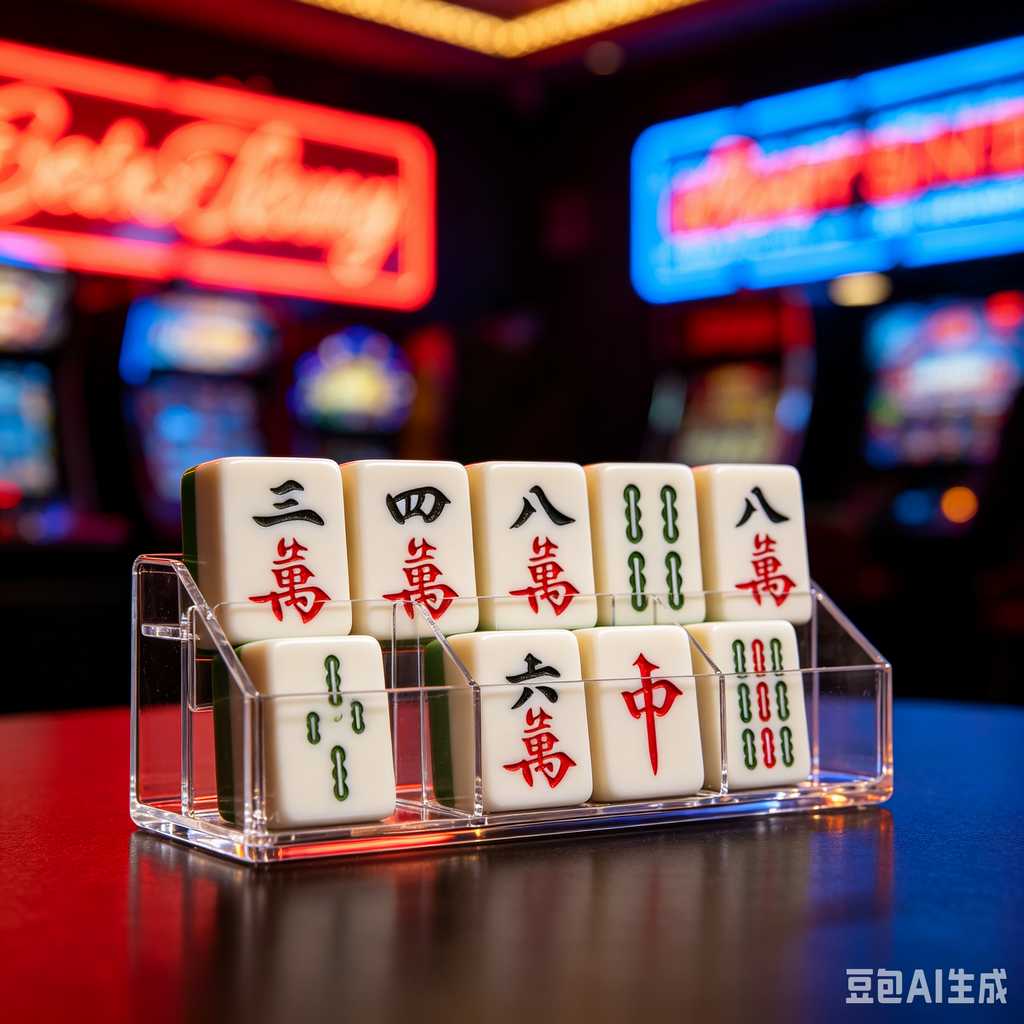 floral design mahjong set